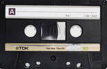 Cassette Tape - Recording Media Early 80's DJ Mark Anderson