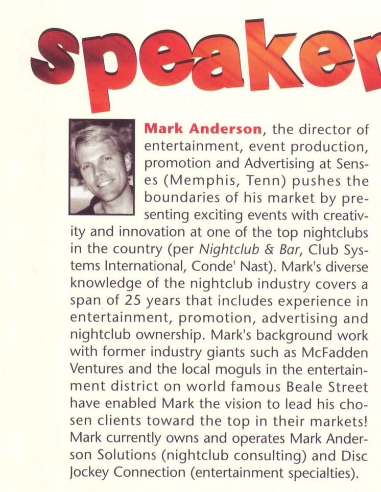 Corporate Event DJ Memphis Mark Anderson - Top Rated DJ Memphis Corporate DJ
